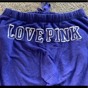 VS pink sweatpants size M